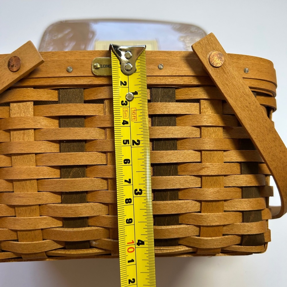 Longaberger Home Office 10th Anniversary Basket 2007 Lid Liner Protector NEW - Picture 13 of 13